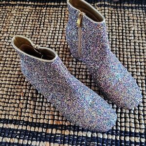 Cape Robbin Sequin Ankle Boot